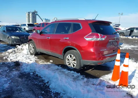 2016 Nissan Rogue Sv from USA, damaged, VIN KNMAT2MV3GP611719